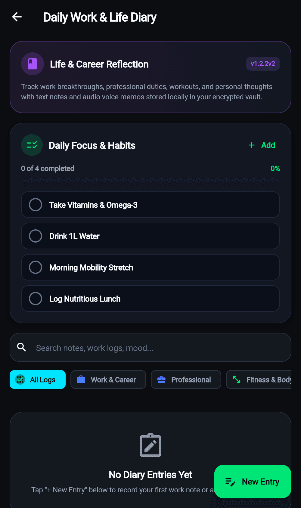 Precision Hydration Tracking Mobile Screenshot